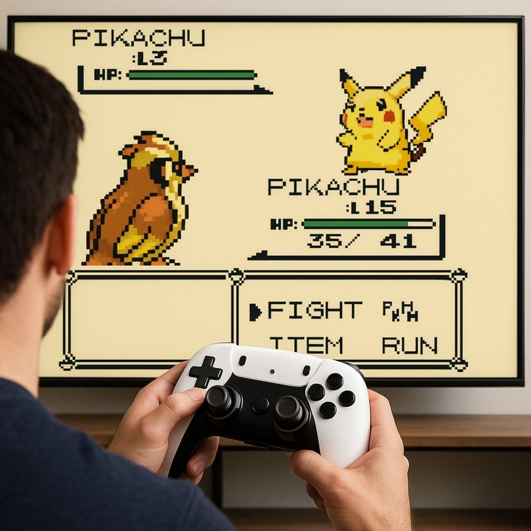 ג'ויסטיק פרו- 20,000 משחקים נוסטלגים על מסך הטלוויזיה