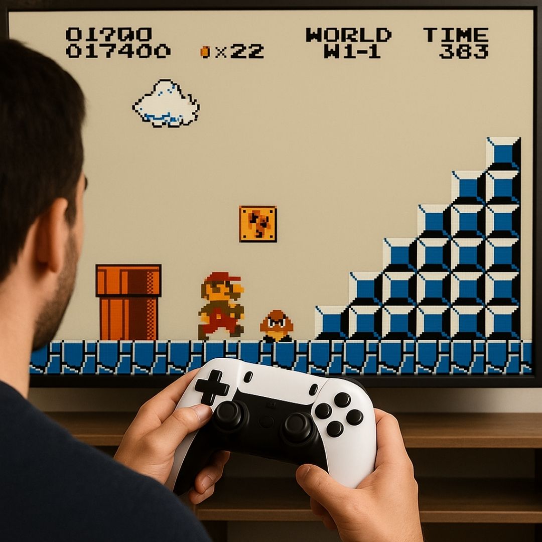 ג'ויסטיק פרו- 20,000 משחקים נוסטלגים על מסך הטלוויזיה